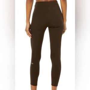 ALO Yoga 7/8 Blissful Brown Leggings